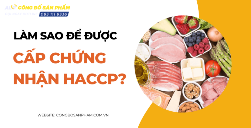 Làm sao để được cấp chứng nhận HACCP?, giấy chứng nhận haccp