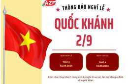 Đỏ Vàng Cá nhân Khổ ngang Quốc khánh Việt Nam Thiệp