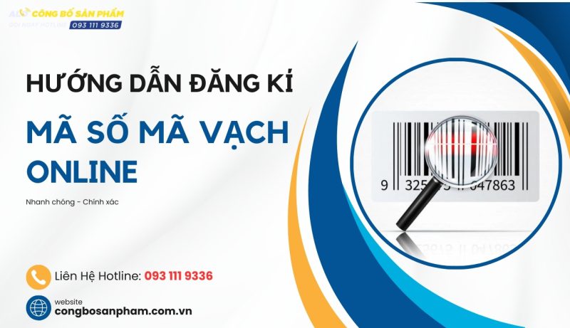 Hướng dẫn đăng ký mã số mã vạch online mới nhất 2024