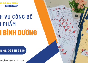 Công bố sản phẩm tại Bình Dương