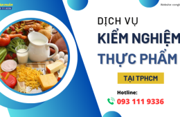 Dịch vụ kiểm nghiệm thực phẩm tại TPHCM