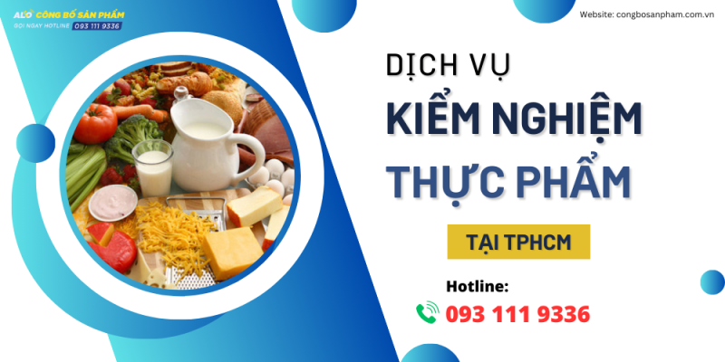 Dịch vụ kiểm nghiệm thực phẩm tại TPHCM