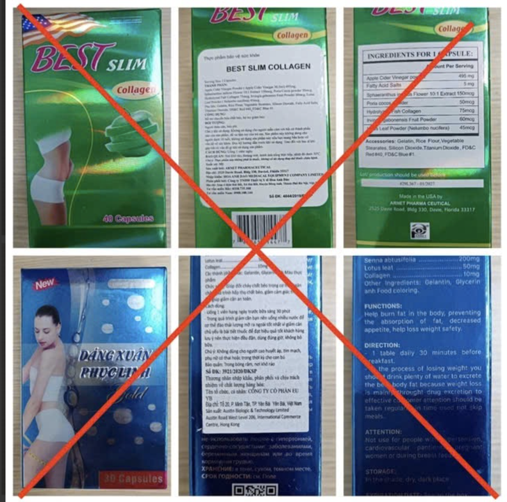 Sản phẩm chứa chất cấm vẫn được bán trên sàn thương mại điện tử