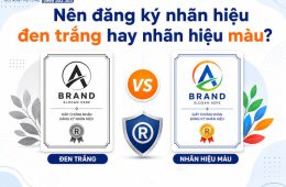 Nên đăng ký nhãn hiệu đen trắng hay nhãn hiệu màu?
