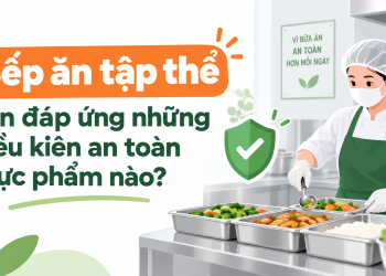 Bếp ăn tập thể cần đáp ứng những điều kiện an toàn thực phẩm nào