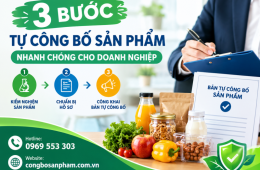 3 bước tự công bố sản phẩm nhanh chóng cho doanh nghiệp