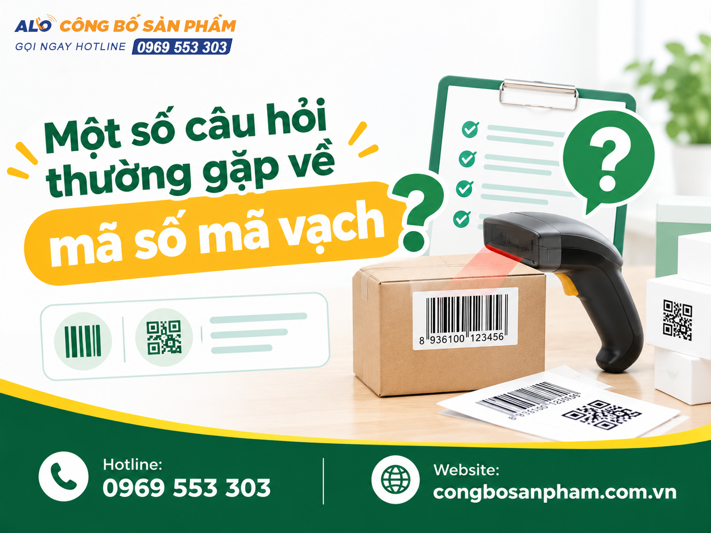 Một số câu hỏi thường gặp về mã số mã vạch